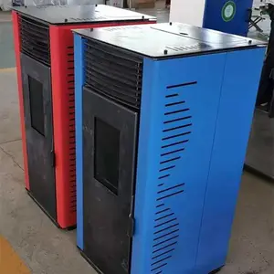 家用小型生物颗粒取暖炉 采暖炉 十个小时一度电的取暖炉 骏力