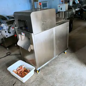 鹅肉切大块机商用 三黄鸡切块机 带皮五花肉切块机器
