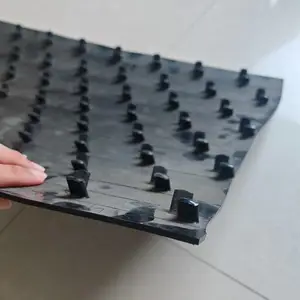 博尔塔拉锚固板厂家PP挤出一体成型抗拔,钢筋混凝土pe内衬板