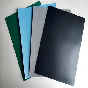 黑色抗静电胶片1.8mm2mm5mm厚 灰 蓝色 绿色防静电皮0.1mm0.3 0.4