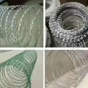 新疆刀片刺绳批发 新疆草叶金属制品供应