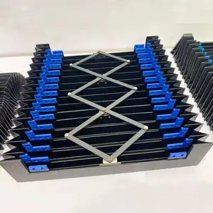 【定制_风琴式防护罩】机床导轨防护罩激光切割机防尘罩雕刻机防护罩