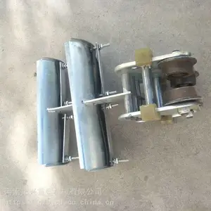 行车电缆滑车 工字钢电缆传导滑车 双层不锈钢电缆滑车