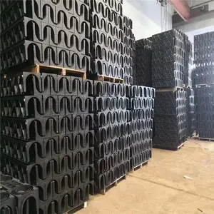 塑料排水沟 支撑强 线性排水沟 HDPE塑料排水沟 U型槽成品排水沟 生产厂家
