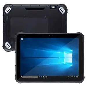 12 英寸4GLTE windows10IoT系统RAM8GB SSD128带二维条码扫工业平板电脑