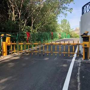 小区街道智能停车场收费管理系统 车辆门禁 工厂自动感应识别升降杆维修保养升级