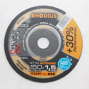 供应德国RHODIUS切割片罗迪斯核电不锈钢切割片150*1.5*22.2
