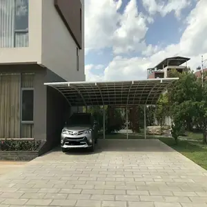 铝合金雨棚定制***膜结构景观棚PC耐力板户外遮阳篷露台窗棚防紫外线停车棚