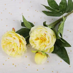 仿真牡丹花 出水芙蓉牡丹花 仿真花批发