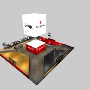 上海美博会展览设计布置 免费设计 羿鸣展览工程供应