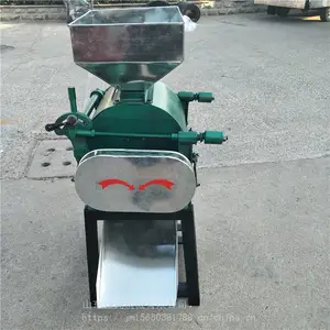 佳民 高产量电动豆扁机花生高粱破碎机 黄豆黑豆挤扁机