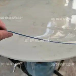 福建三明供应龙塑PVC水晶板防水防油防烫家居餐桌垫