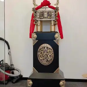 金属定制工艺品装饰品开业四方鼎镇鼎摆件制作焕环祥饰品贺礼