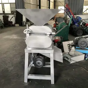 两项电豆类压扁机豆类农作物粮食挤扁机燕麦压扁机