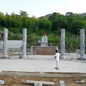 石雕华表 广场图腾柱 石龙柱文化柱 青石花岗岩材质 厂家直销