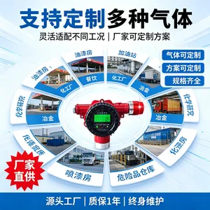 包过安检固定式可燃气体检测仪工业漏气有毒气体报警器探测器