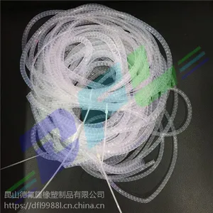 FEP缠绕管 fep包线缠绕管 高透明束线缠绕管 耐高温腐蚀旋切管