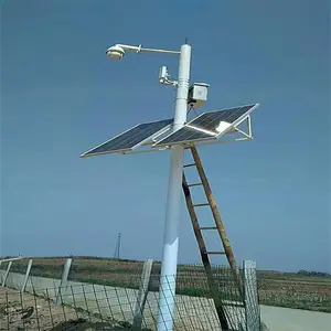 太阳能监控立杆 水位监控杆 6米监控杆立杆 卡扣监控杆