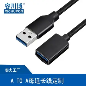 ����USB3.0�ӳ��� A��תAĸת���� TPE������֯A TO Aת����