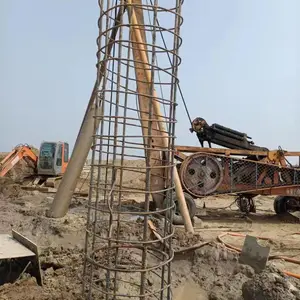承德打桩钻孔施工队,基础打桩施工队,冲击钻