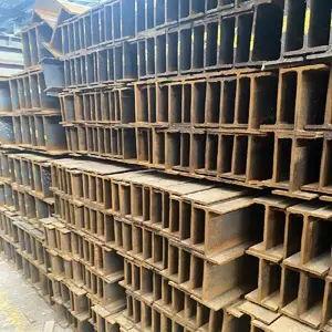 Q235B现货h型钢热轧焊接切割加工建筑工地用