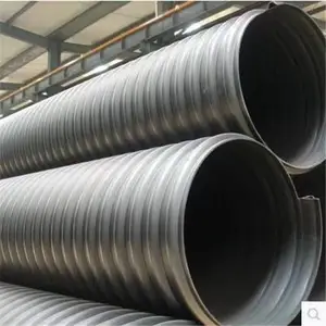 HDPE˫�ִ���ǿ�������ƹ�DN200-DN1200 ������ˮ���۹� �͸�ʴ��ѹ