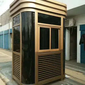 苏州昆起 厂区门口值班岗亭 钢及合金结构钢保安亭 厂家销售