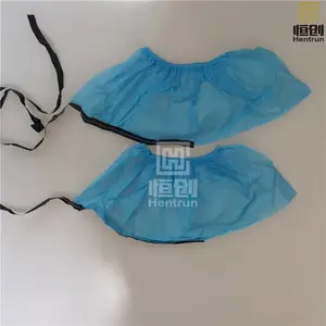 防静电鞋套 防静电布鞋套 防静电蓝色布鞋套
