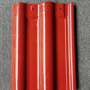 全瓷屋面彩瓦300*400全直角瓦西式瓦高温烧结 抗冻