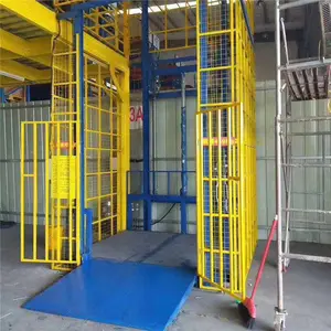 导轨式液压升降货梯SJD1-6厂房仓库上下货神器 启凡机械