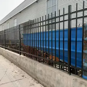 小区围墙 铁艺围墙 锌钢围栏 工厂围墙 围墙护栏