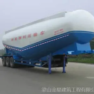 散装水泥半挂运输车,半挂水泥罐车,免购置税