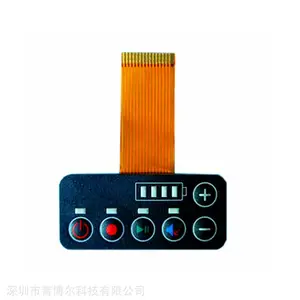 多层FPC柔性电路板埋盲孔软板薄膜开关FPC