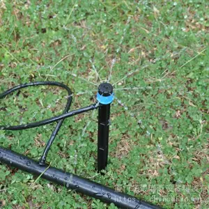山地丘陵地区果树灌溉55升压力补偿式地插涌泉喷头