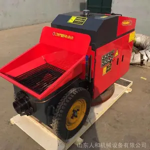 输送泵水平可达100米 垂直30米高度浇筑泵 柴油细石浇筑机 二次结构灌浆泵厂家