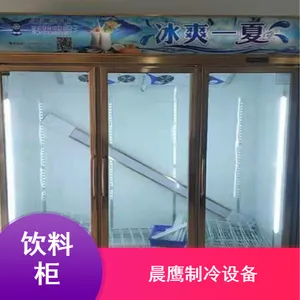 餐饮店用多门式冷藏保鲜展示便利大容量饮料柜