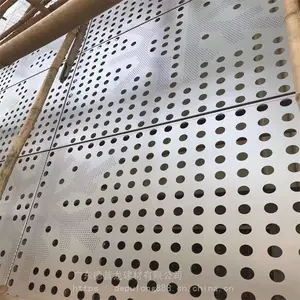贵阳多孔铝单板 氟碳烤漆铝板 银色铝单板厂家供应