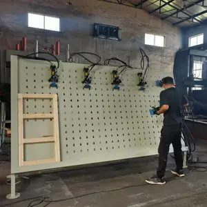 液压式门窗组合机 A字型门窗组装机 双面门窗组框机