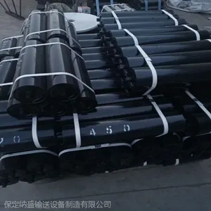 供应各种型号输送机托辊 输送机滚筒及整机配件
