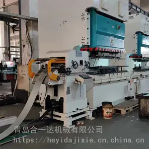 脚轮冲压成型装配线 三合一送料机 钢带开卷整平送料机
