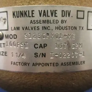 ��������Kunkle��ͭ��ȫ�������йѹ���ͺ� 912��913��918��919