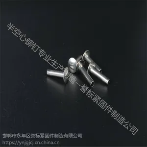 铆钉/半空心铆钉/云南昆明销轴铆钉厂家