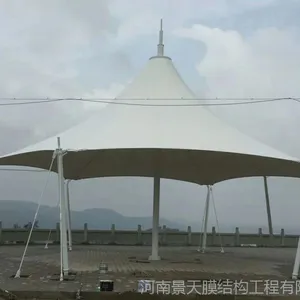 河南景天景观遮阳遮雨膜结构棚厂家定制