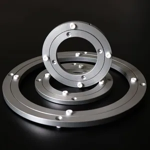 【浙江展示架转盘工厂-140mm铝转盘-5.5寸展架转盘-家具五金批发】