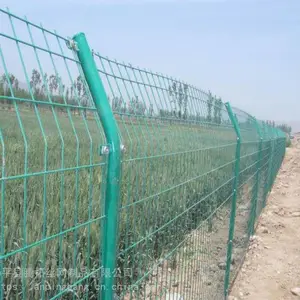 陕西圈山圈地用围栏网 双边丝护栏网 山地防护网