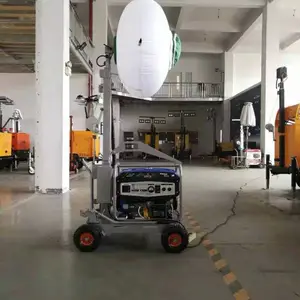 可90度折叠球形照明车