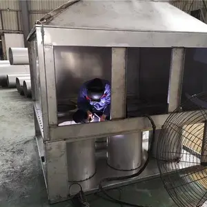学校不锈钢共板风管安装-宁波广千暖通-宁波市不锈钢共板风管