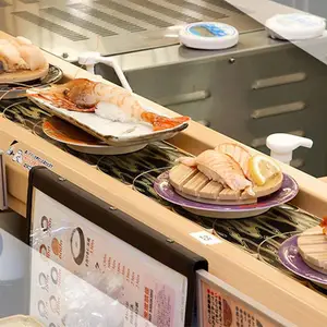 回转火锅设备智能点餐台日式旋转寿司设备自助餐厅设备良恩科技