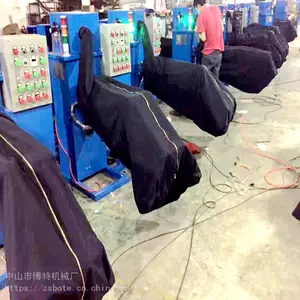 博特BT-MX猫须机 电气一体牛仔多工位人体猫须机压皱机