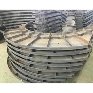 批量浇灌后一次成型 易于拆卸 重庆风力发电基础钢模具